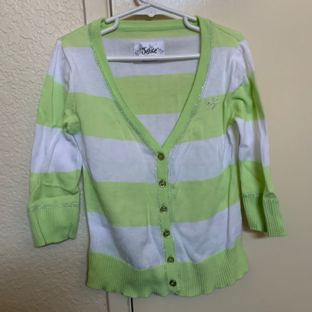 Justice Cardigan 3 quarter sleeves